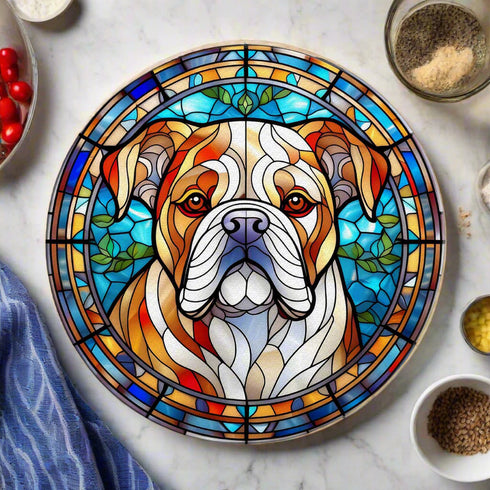 Bulldog Glass Suncatcher Worktop Saver